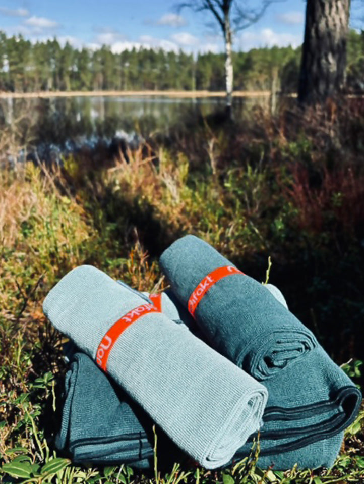 5 steder i naturen hvor et godt outdoor-håndklæde gør en forskel