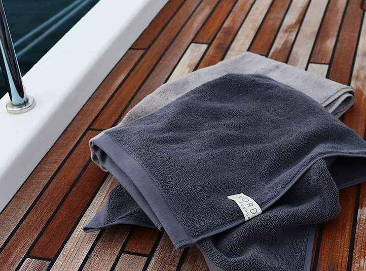 Slate Grey - Antibacterial Skagen Towel
