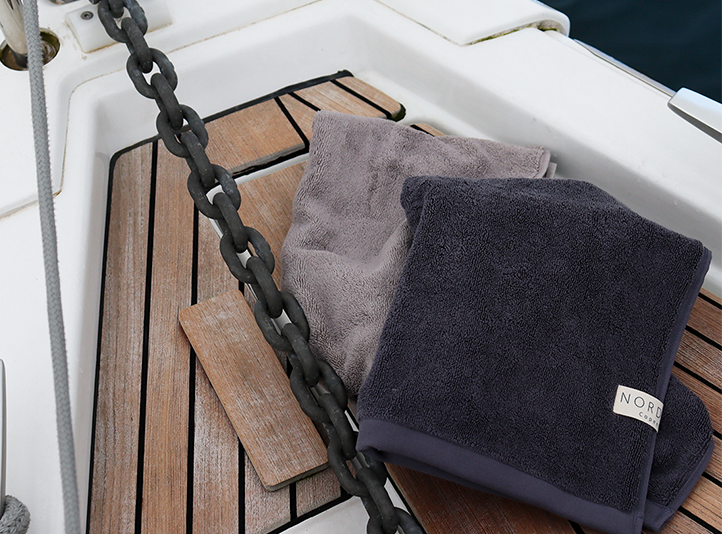 Slate Grey - Antibacterial Skagen Towel