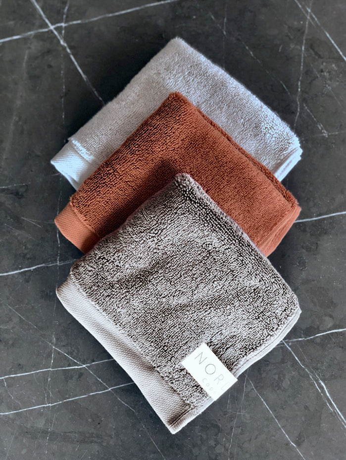 Caramel - Antibacterial Skagen Face Towel