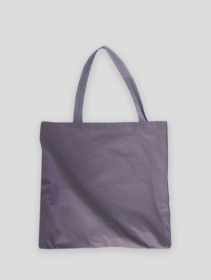 Grape Grey - Antibakteriel Nordifakt Shopper Bag